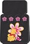 Pooh Paradise Universal-Fit Molded Front Floor Mats - Set of 2