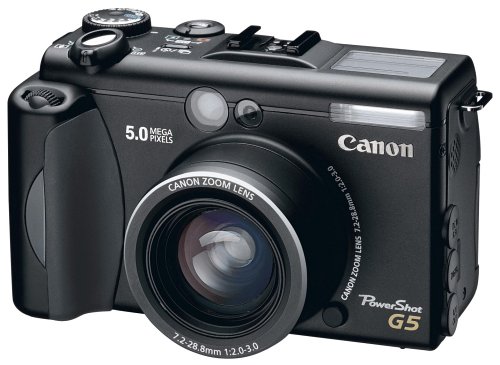 Canon Powershot G5 Digitalkamera ( 5,0 Megapixel)