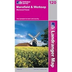 Mansfield and Worksop, Sherwood Forest (Landranger Maps)