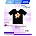 20 Blatt DIN A4 Textilfolie - T-shirt Folie f�r schwarze und dunkle Textilien