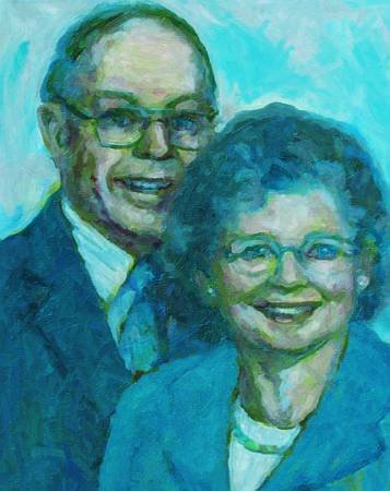 Custom Order #VT-7R5, Oil on Canvas, Custom Painting of The Person You Love, For 1 Person of Customer's Choice, Style: Photo-Realism, with Signature Text 