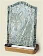 Memo Board ~ Wolf in Trees ~ dry-erase glass board ~ with marker ~ code 694