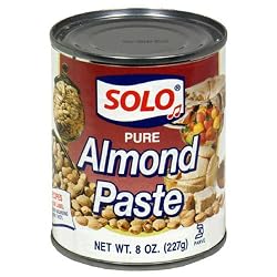 Solo Almond Paste, 8-Ounce Cans (Pack of 4)