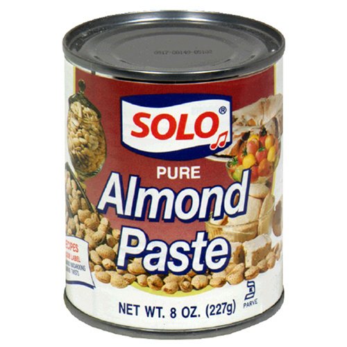 Solo Almond Paste, 8-Ounce Unit (Pack of 4) by Solo