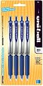uni-ball Gel RT Medium Point Retractable Pens, 4 Blue Ink Pens(65949PP)