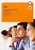 Certificate of Proficiency in Insolvency. Question bank : for the June and December 2015 examination
