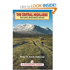 The Central Highlands: Six Long Distance Walks (Cicerone Guide)
