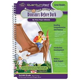 Quantum Pad Learning System: Magic Tree House - Dinosaurs Before Dark Interactive Book and Cartridge