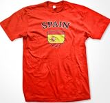 Spain Shield International Soccer T-shirt, Espana Soccer Mens T-shirt