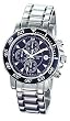 Charles Hubert Paris - Men's Premium Chronograph Dress Watch with Black Ceramic Dial, Date, and Luminous Hands/Markers