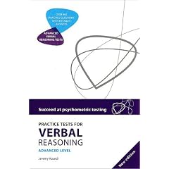 Practice Tests for Verbal Reasoning Advanced (Succeed at Psychometric Testin)