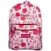 Trail Maker Pink / Purple Spring Flowers Pattern Daypack Backpack / School Bag