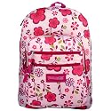 Trail Maker Pink / Purple Spring Flowers Pattern Daypack Backpack / School Bag