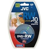 JVC VDW28N10SP 2.8GB Mini DVD-RW (10Ct)
