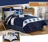 Stilo Comforter Set - 5 Piece Set, Luxury and Style (Twin)