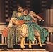 The Music Lesson by Frederic Leighton. CANVAS ROLLED. 12.00 inches width by 9.88 inches height. Highest Quality Art Poster Print