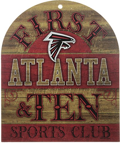 NFL Wood Club Sign