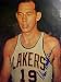 Vern Mikkelsen Los Angeles Lakers Autographed 11 x 14 Professionally Matted Color Photo