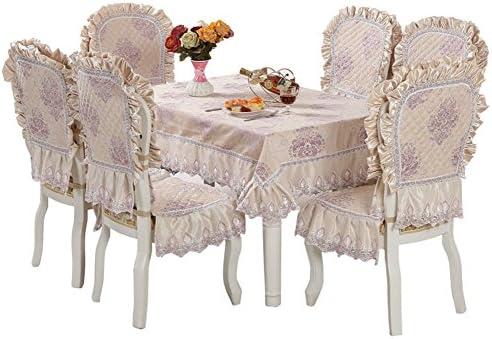 Continental upscale lace cloth coverings/Covers for back of chairs upholstery Kit-B
