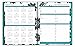 Blue Sky 2015 Barcelona Weekly and Monthly Collegiate Planner, Wire-O Bound, Green Cover, 8.5 x 11 Inches