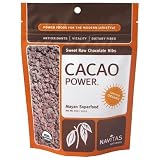 Navitas Naturals Organic Cacao Power SWEET NIBS Sweetened Cacao Chips Mayan Antioxidants Power Superfood - 8 oz. Resealable Bag