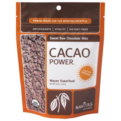 Navitas Naturals Cacao Nibs Sweetened, 8-Ounce