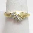 14K Yellow Gold Diamond Ring