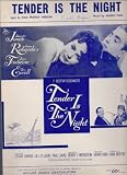Tender Is The Night (Showbill)