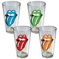 Rolling Stones Pint Glass Set of 4