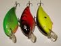 3 Biggo Shad-A- Custom Shallow Divers Set-Fishing Lures - Crankbaits - Plugs