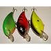 3 Biggo Shad-A- Custom Shallow Divers Set-Fishing Lures - Crankbaits - Plugs