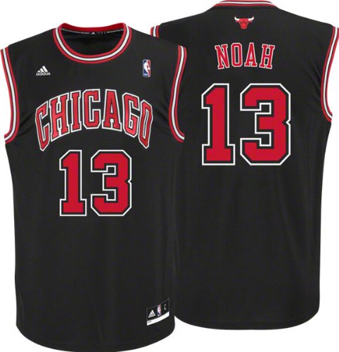 Joakim Noah Alternate adidas Revolution 30 Swingman Chicago Bulls Youth Jersey