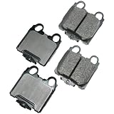 Akebono ACT771 ProACT Ultra-Premium Ceramic Brake Pad Set by Akebono