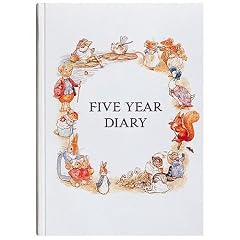 5年日記(ピーターラビット)名入れなし