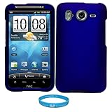 Blue Durable Protective Rubberized Crystal Hard Case Cover for AT&T Wireles ....