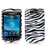 Zebra Skin Design Snap-On Case for BlackBerry Torch 9800