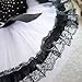 WXBUY Glitter Bow Lace Dog Tutu Dress Bubble Skirt Pet Clothes Puppy Costume by Aimilaly,XS