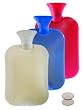Fashy 6440 Thermoplast Wärmflasche 2 Liter Halblamelle farblich sortiert