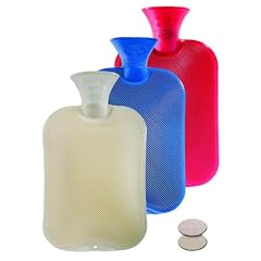 Fashy 6440 Thermoplast W�rmflasche 2 Liter Halblamelle farblich sortiert