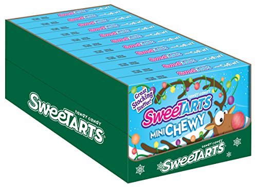 SweeTARTS Mini Chewy Holiday Theater Box, 3.75 Ounce (Pack of 12)