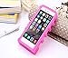 iPhone 8 Plus Case,iPhone 7 Plus Case,UBESTY Gradient Shock Absorption Flexible TPU Soft Bumper Anti-Scratch Slim Protective Cases for Apple iPhone 8 Plus/iPhone 7 Plus (Pink/Purple)