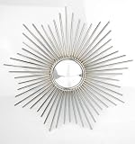 Echo Starburst Convex Nickel Mirror by Glenna Jean