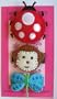 "Baby Animals" Baby Hair Clip Set