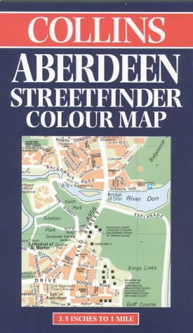 City Travel Guides Discounted  Livres : Plan de ville : Aberdeen Streetfinder Map (en anglais)