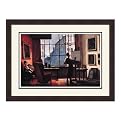 Afternoon In Studio Framed Lithograph- 25.75x34.75"