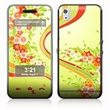 Flower Splash Design Protective Skin Decal Sticker for Samsung Instinct SCH M800 Cell Phone