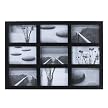 9-Opening Collage Frame - Black Finish (4x6")