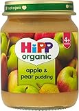 Hipp Organic Apple & Pear Pudding 4mth+ (125g) ヒップ有機リンゴと梨のプディング??4Mth + （ 125グラム）