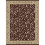Empire 2548 Brown Contemporary Rug Size: 2'7