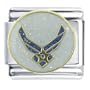 Air Force Symbol Flag Italian Charm Bracelet Bracelet Link